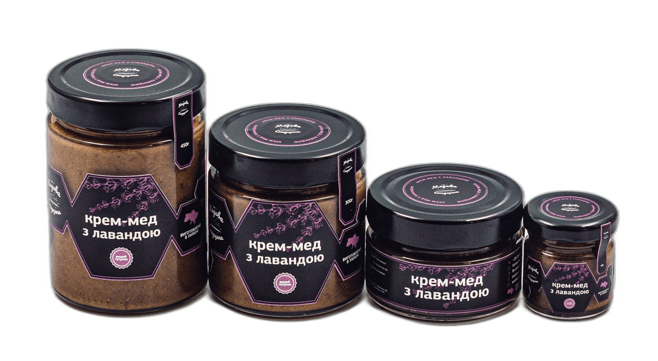 Крем-мед з лавандою