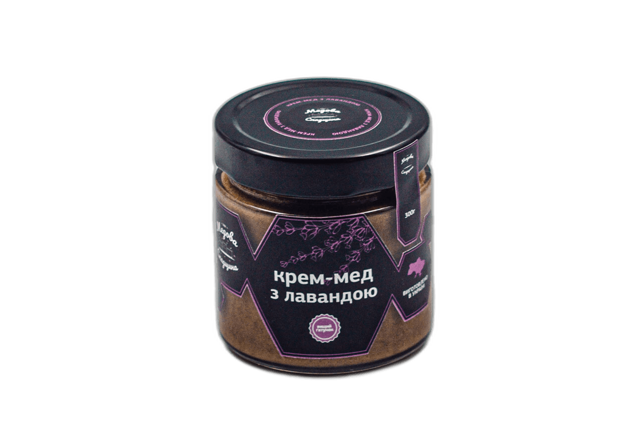 Крем-мед з лавандою