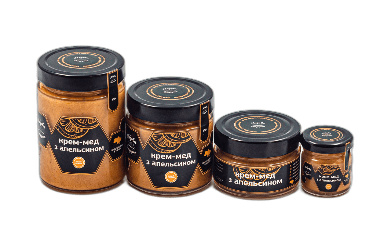 Крем-мед з апельсином