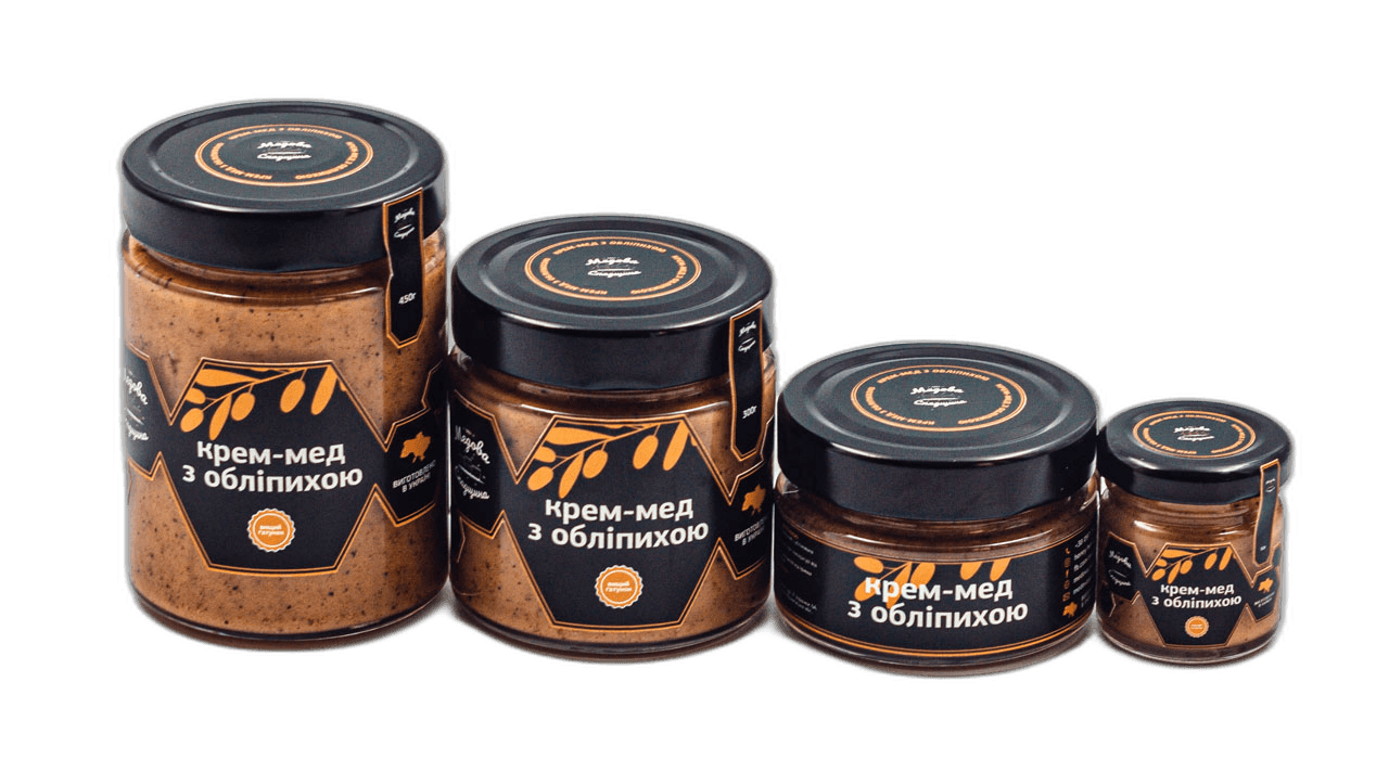 Крем-мед з обліпихою
