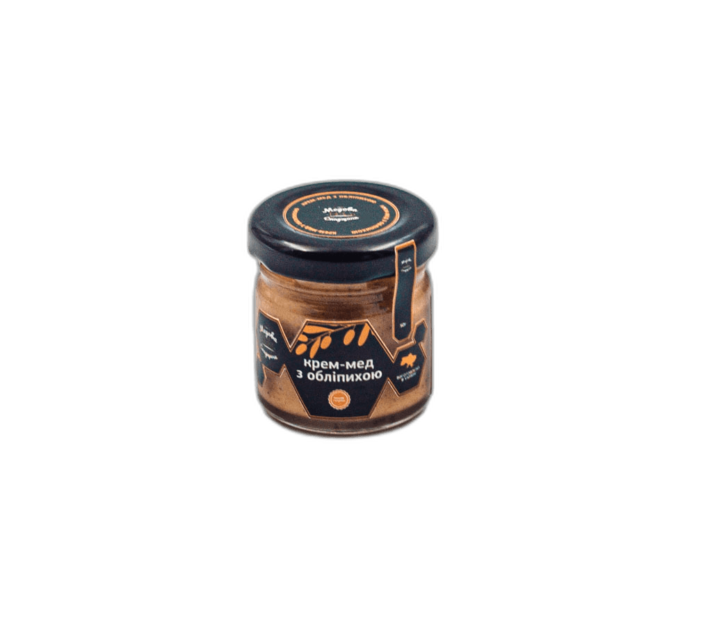 Крем-мед з обліпихою