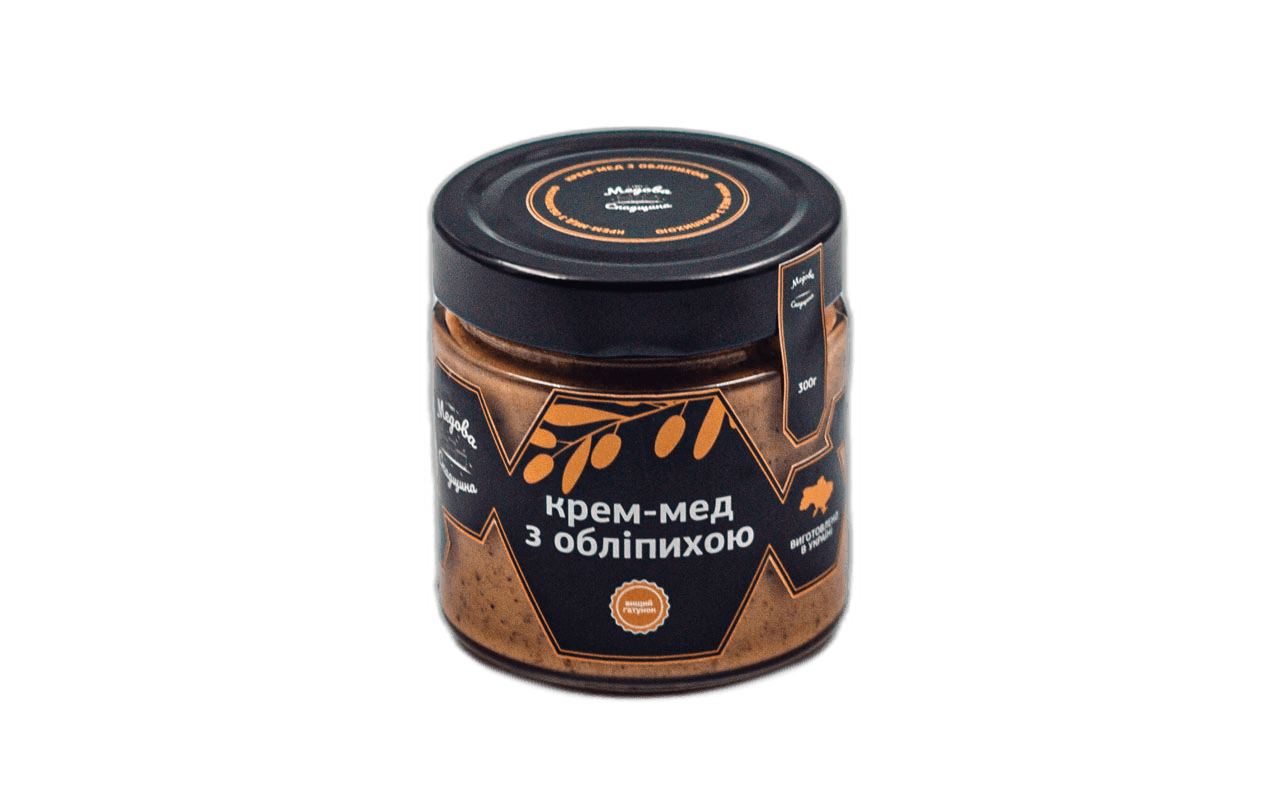 Крем-мед з обліпихою
