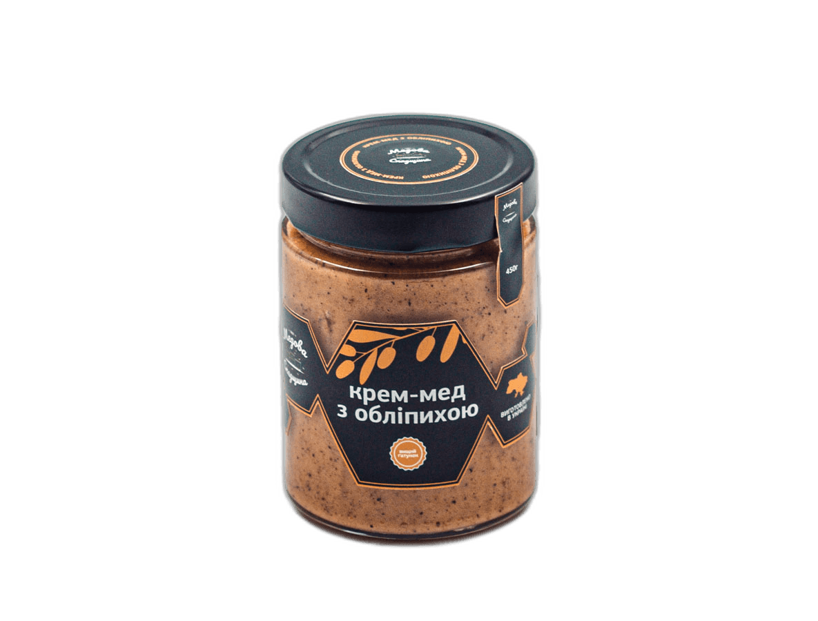 Крем-мед з обліпихою