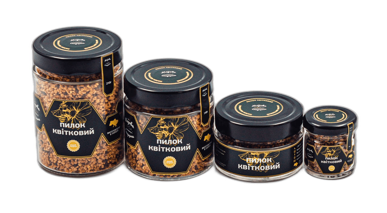 Пилок квітковий (бджолине обніжжя)