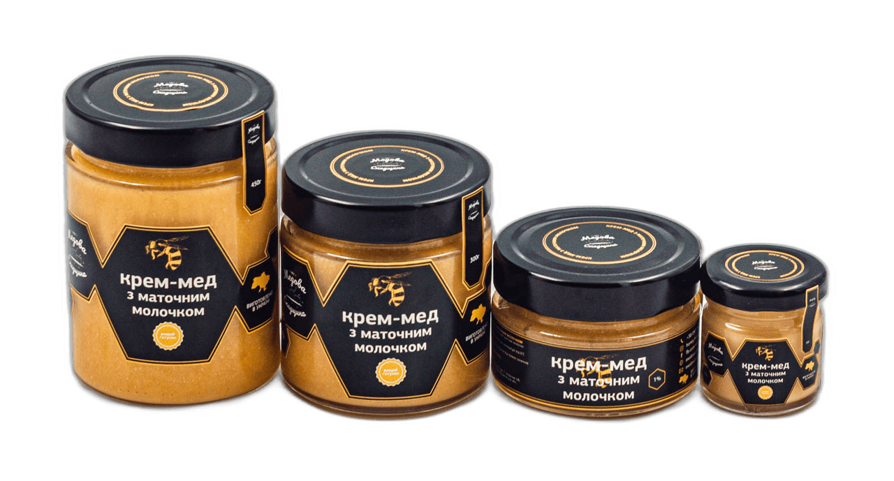 Крем-мед з маточним молочком