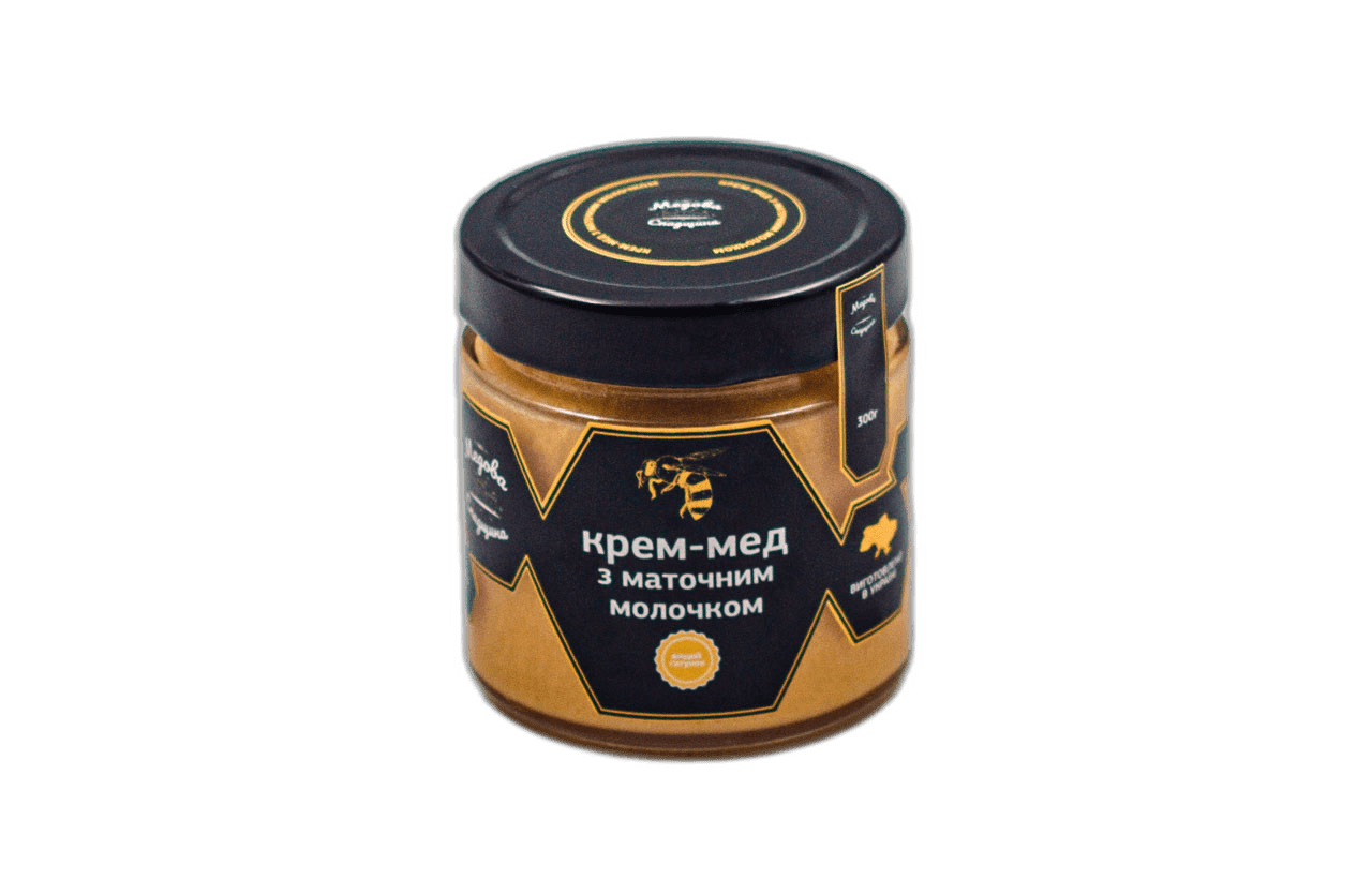 Крем-мед з маточним молочком