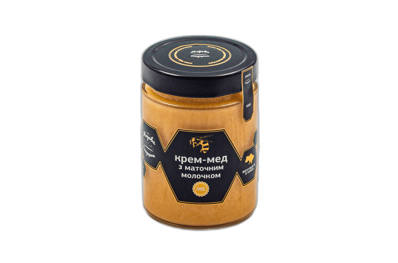 Крем-мед з маточним молочком